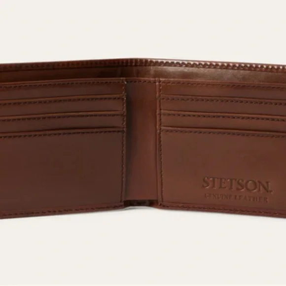 Stetson Brown Leather wallet